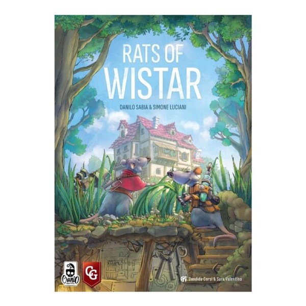 Capstone Games Rats of Wistar Strategy Building Adventure Play Board Game 13y+