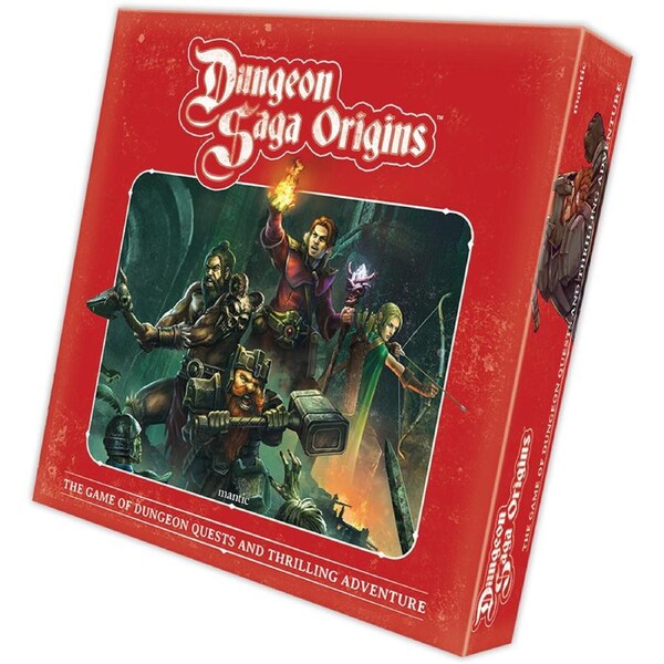 Mantic Games Dungeon Saga Origins Kids Strategy Tabletop Play Core Game 10y+