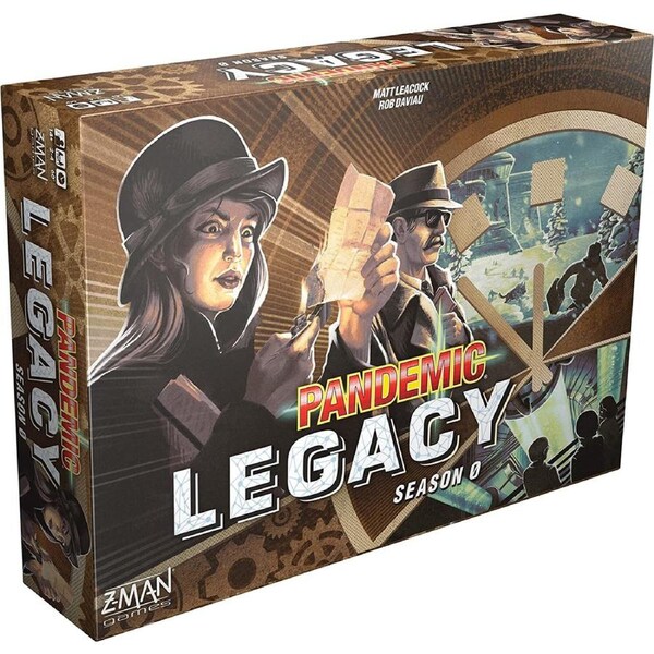 Z-Man Pandemic Legacy Season 0 Strategy Tabletop Cooperative Board Game 14y+