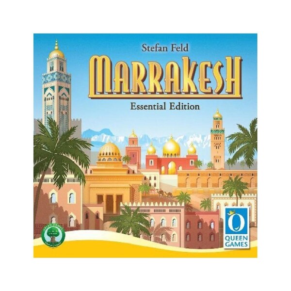 Queen Games Stefan Feld City Marrakesh Strategy Board Game Essential Edition 14+