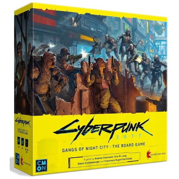 CMON Cyberpunk 2077 Gangs of Night City Strategy Tabletop Play Board Game 14y+