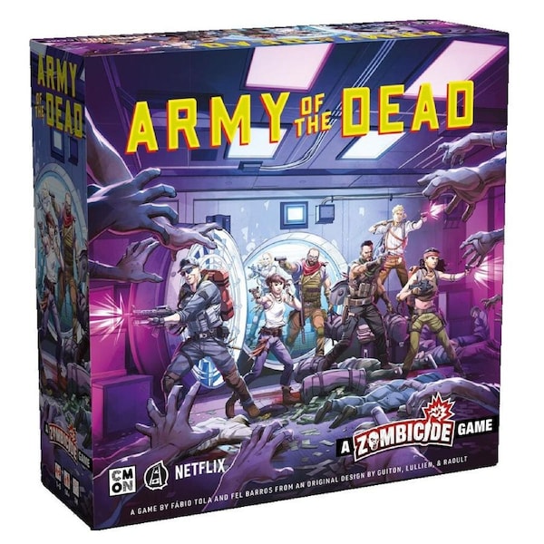 CMON Zombicide Army of the Dead Standalone Strategy Tabletop Board Game 14y+