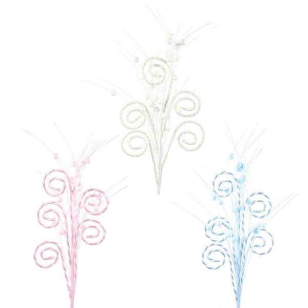 Fairy Floss Candy Swirl Picks 72cm 3 Asst