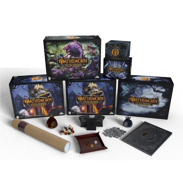 Shadowborne Games Oathsworn Into The Deepwood Kids Tabletop Strategy Board Game