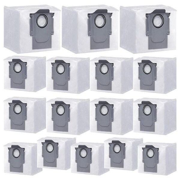 16 Pack Disposable Dust Bag for Q5 Max S7 MaxV Ultra S8+ S8 Pro