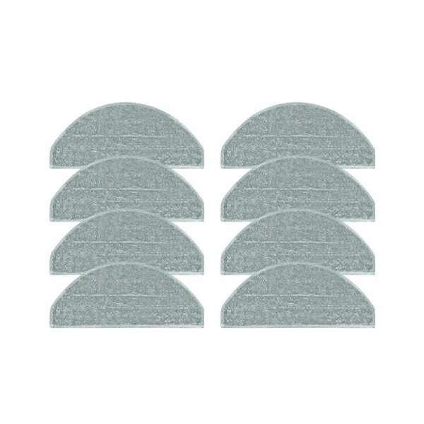 8-Piece Mop Cloth Set for E10 E12 B112 Robot Vacuum Cleaners