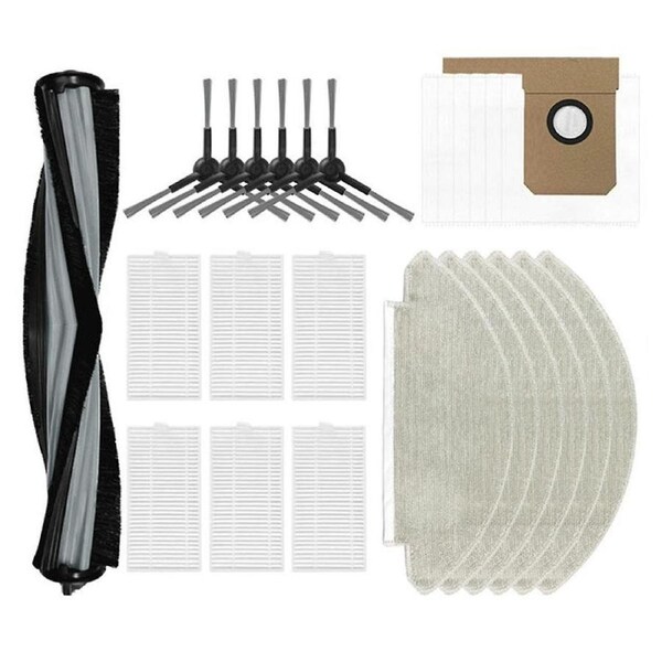 25-Piece Replacement Parts for Alpha 2 Pro V5 Robot Vacuum Cleaner