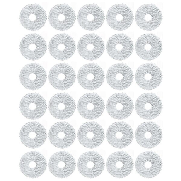 30PCS Mop Rag for Dream Bot L10S Pro Ultra L20 X20 X30 L30 S10 or P