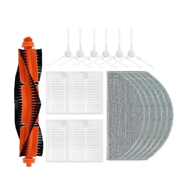HEPA Filter & Mop Cloth for E10 E12 Robot Vacuum Cleaners