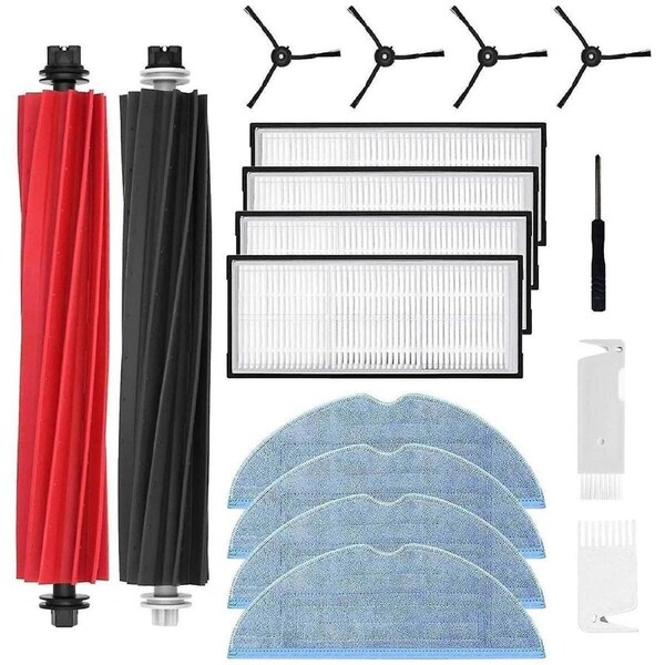 S8/S8+ Vacuum Cleaner Replacement Parts: Main Roller, Side Brushes
