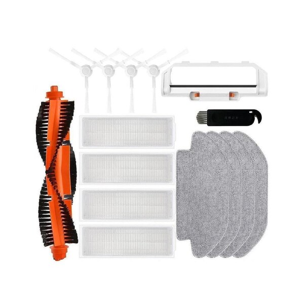 Replacement Parts for Robot Vacuum Mop 3c/B106cn: Hepa Filter, Mop Rag Cloth