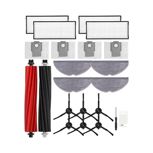 S8 Pro Ultra Main Side Brush Filter Mop Cloth Dust Bags or S8+ Vacuum Cleaner