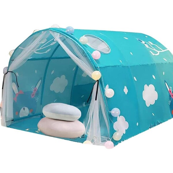 Kids Loft Bed Tunnel Tent for 90-100cm Width Bunk Bed