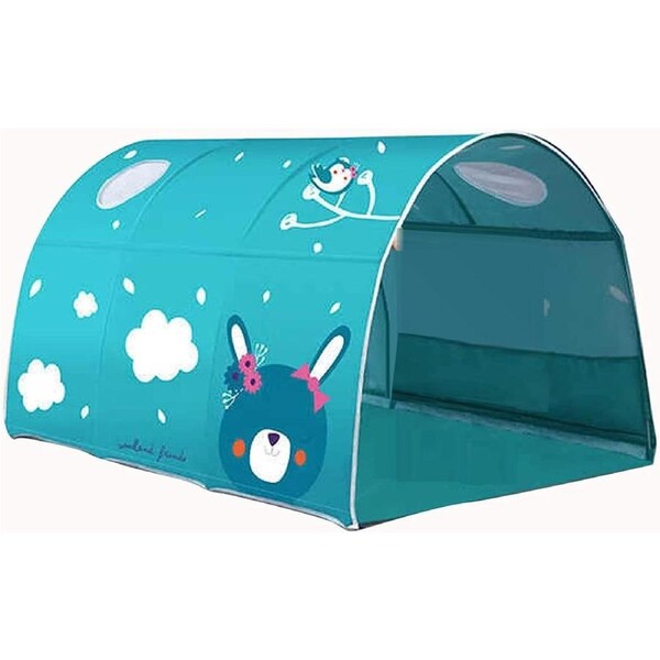 Children's Cabin Bed Tunnel Tent for 90-100cm Width Loft Bed Bunk