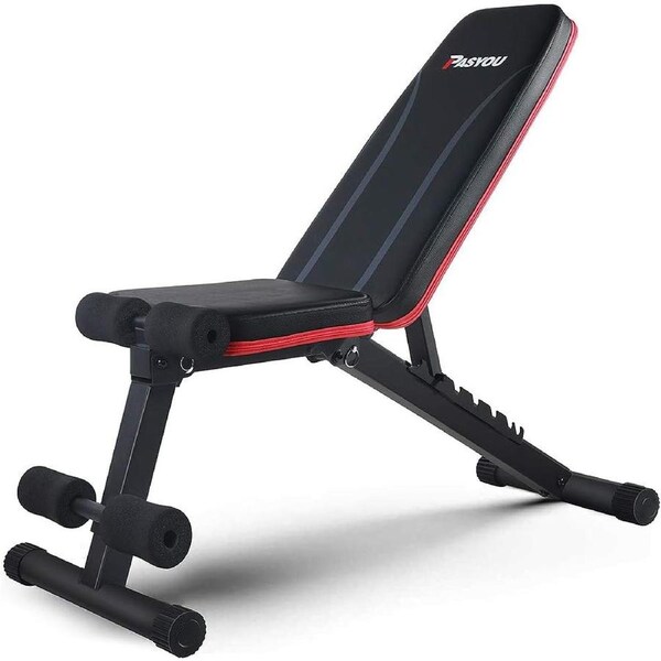 Adjustable Weight Bench for Full Body Workout - Foldable and Multi-Purpose