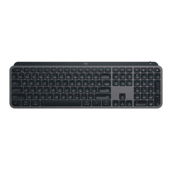 Logitech MX KEYS S Wireless ILLUMINATED Keyboard/ Rechargeable Li-Po (1500 mAh) battery Graphite 1-Year Limited Hardware Warranty 920-011563