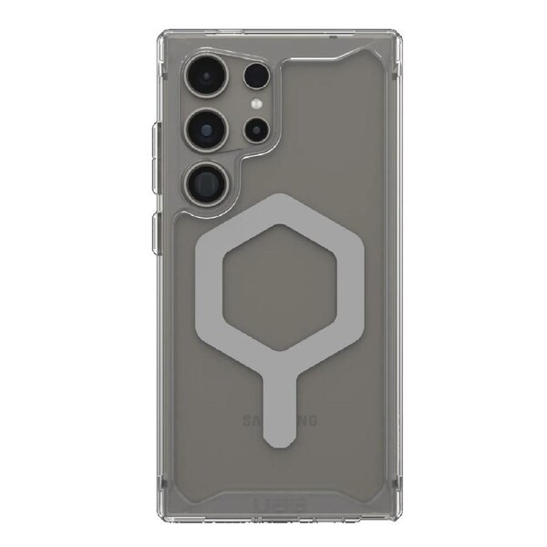 UAG Plyo Pro Magnetic Samsung Galaxy S24 Ultra 5G (6.8') Rugged Case - Ice/Silver (214431114333),16ft. Drop Protection (4.8M), 10 Years Warranty 214431114333