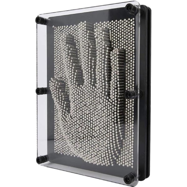 3D Pin Art Toy for Coworkers, Dads, and Kids - Classic Desktop Sensory Sculpture