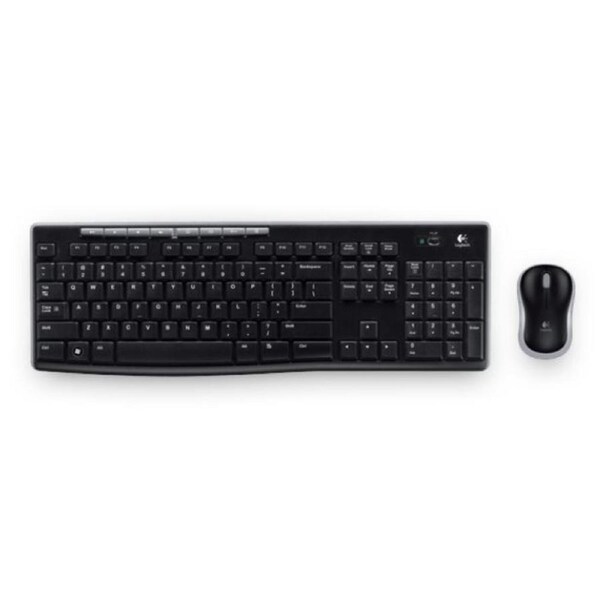 Logitech MK270R Wireless Keyboard and Mouse Combo 2.4GHz Wireless Compact Long Battery Life 8 Shortcut keys 920-006314