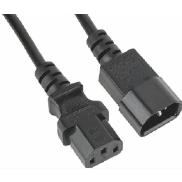 Astrotek Power Extension Cable 2m - Male to Female IEC C13 to C14 Monitor to PC or PC/UPS to Devices AT-IEC-MF-1.8M
