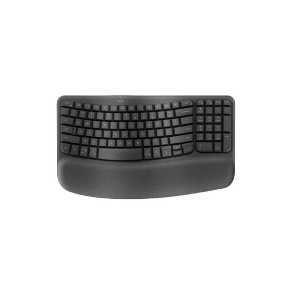 Logitech Ergo Series Wave Keys Wireless Ergonomic Keyboard (Graphite) 920-012281