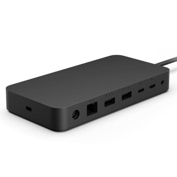 Microsoft Surface Thunderbolt 4 Dock Station 4K 165W 40Gbps USB-C USB-A 3.5mm Audio Jack 2.5G Ethernet Surface Go 2/3 Studio Pro 7/7+/8/9/X/10 Laptop T8H-00014