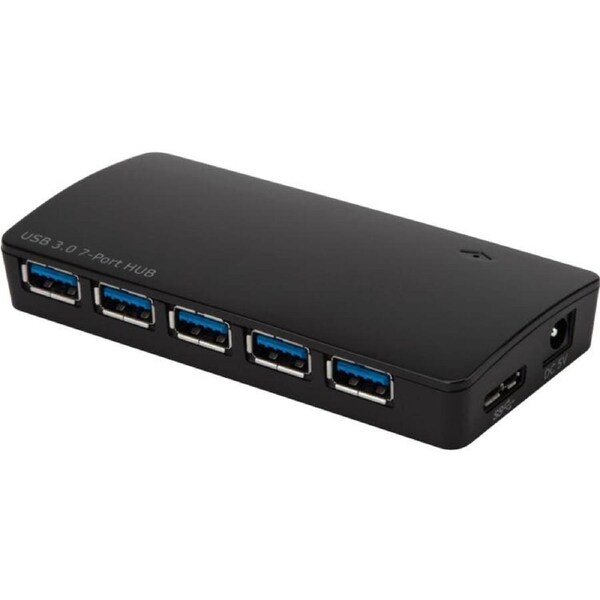 Targus 7 Port USB 3.0 Power Hub With Fast Charging and 5Gbps Transfer Speed/ Accept USB 2.0/1. x Devices ACH125AU