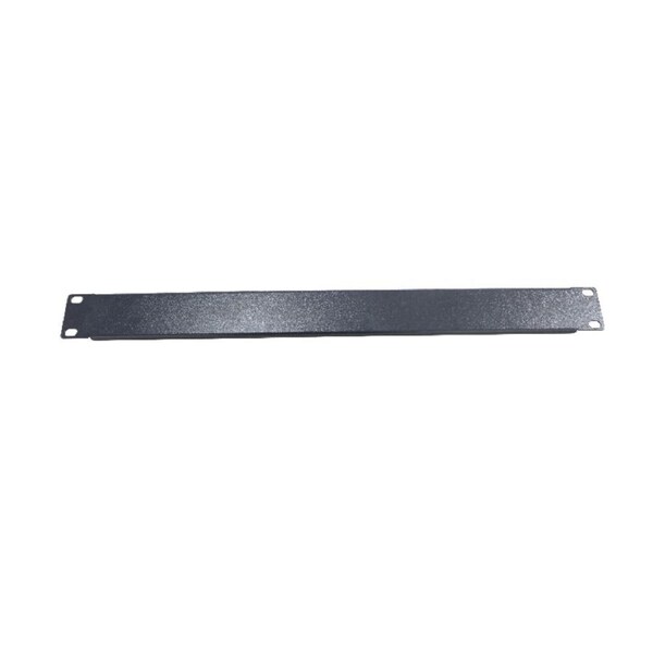 LDR 1U 19' Blanking Panel - Rack Mountable 19' - Black Metal Construction WB-CA-37-1U