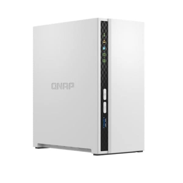 QNAP TS-233 2 Bay NAS ARM 4-core Cortex-A55 2.0GHz processor 2GB Hot-swappable 1xGbE WOL 2xUSB2.0 1xUSB3.2 FAN 2 year warranty TS-233