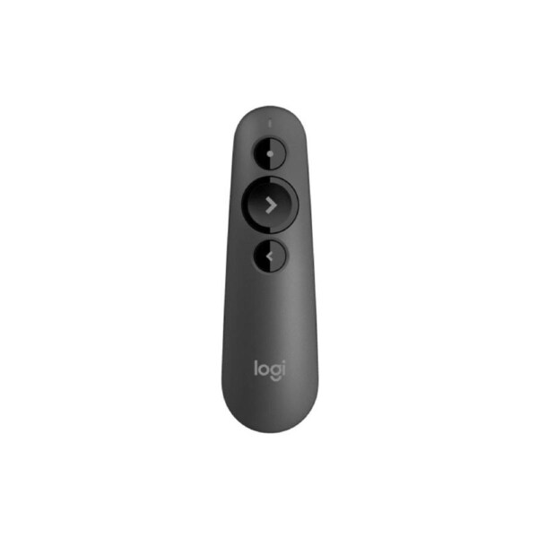 Logitech R500S Laser Presentation Remote with Dual Connectivity Bluetooth or USB 20m Range Red Laser Pointer for PowerPoint Keynote Google Slides 910-006521
