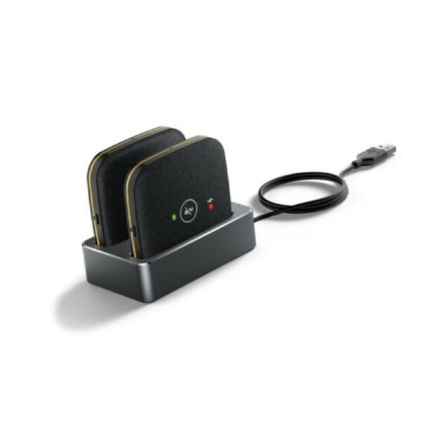 Yealink CPW65 2x Wireless DECT Microphones, includes 2x CPW65, Charging cradle and 40cm USB Cable, Suitable for CP965 Only CPW65