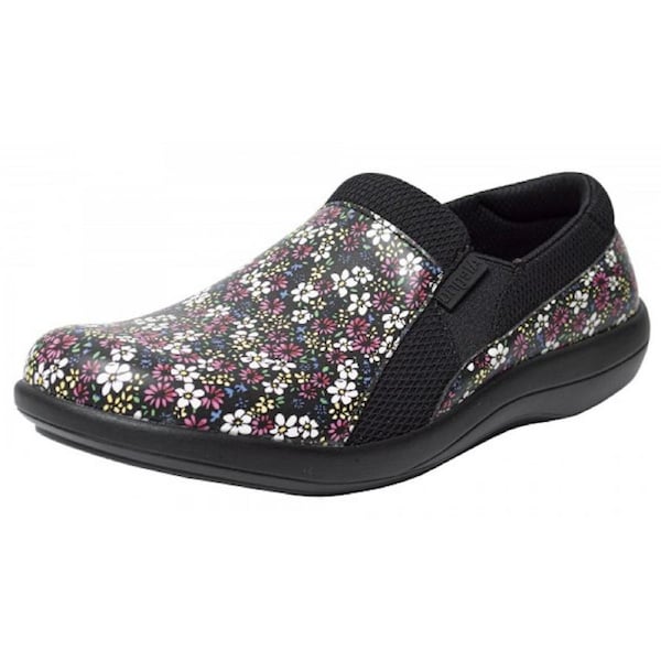 Alegria Womens Duette Slip On Working Hospitality Nursing Shoes - Wild Flower EU 40
