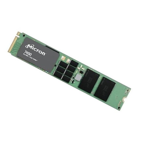 Micron 7450 Pro 3.84TB Gen4 NVMe Enterprise SSD M.2 5000/2500 MB/s R/W 735K/160K IOPS 25700TBW 1DWPD 2M hrs MTTF Server Data Centre 5yrs >1.92TB MTFDKBG3T8TFR-1BC1ZABYYR