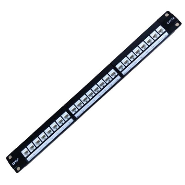 LDR 24 Port Cat6A UTP Patch Panel Rack Mount - 1U WB-PP-5124