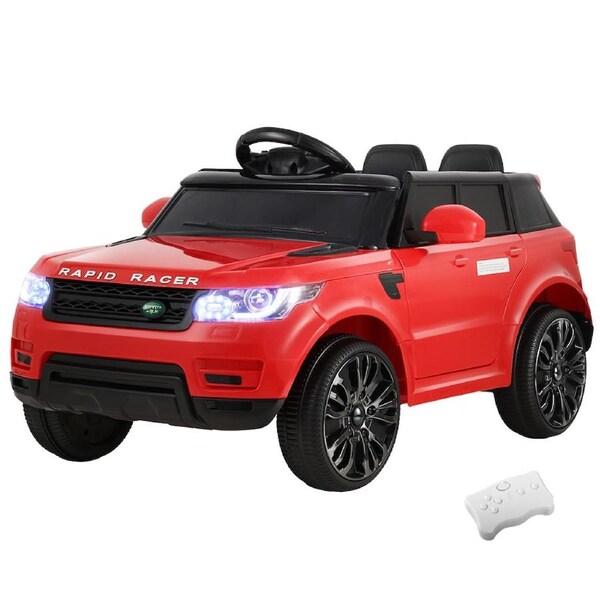 Rigo Kids Ride On Car Electric Cars Toys Remote Control Childrens 12V Motor Red
