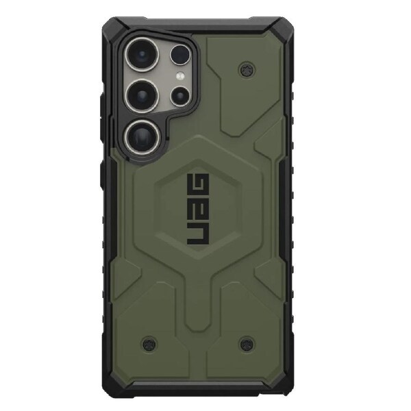 UAG Pathfinder Pro Magnetic Samsung Galaxy S24 Ultra 5G (6.8') Rugged Case - Olive Drab (214424117272), 18ft. Drop Protection (5.4M),10 Years Warranty 214424117272