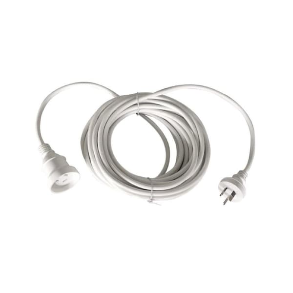 8Ware 10m AU Main Power Extension Cord Cable Lead 240V 3-Pin Male to Female RC-3079AU-10
