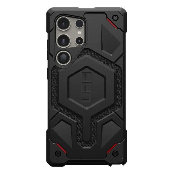 UAG Monarch Kevlar Samsung Galaxy S24 Ultra 5G (6.8') Rugged Case - Black (214415113940), 20 ft. Drop Protection(6M),Multiple Layers,10 Years Warranty 214415113940