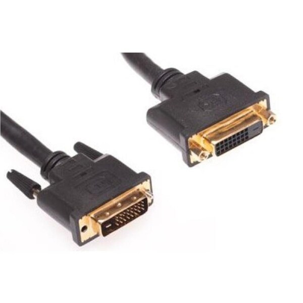 AKY DVI-D Male to DVI-D Female Dual-Link Extension Cable 1metre AKY-DVIDVI1MF