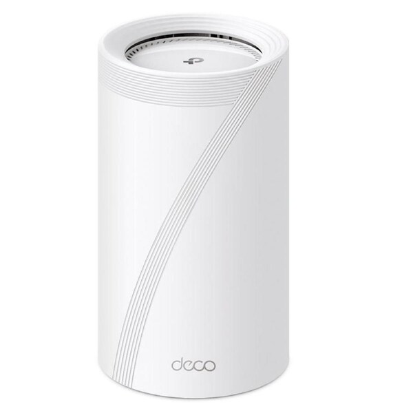 TP-Link Deco BE85(1-pack) BE22000 Tri-Band Whole Home Mesh Wi-Fi 7 System (WIFI7), 1376 Mbps at 2.4 GHz + 8640 Mbps at 5 GHz + 11520 Mbps at 6 GHz Deco BE85(1-pack)