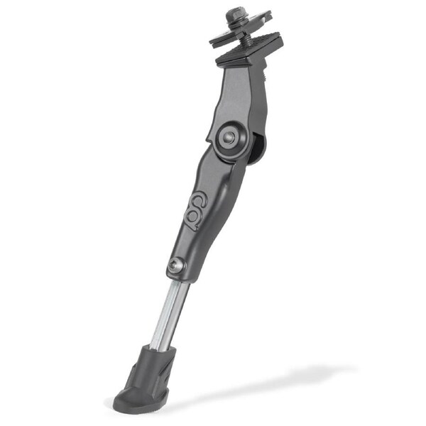 CyclingDeal Adjustable Bicycle Kickstand Centre Mount Type for 16" to 20" Kids Bikes - Quality Aluminium Alloy Rubber Pads Non-Slip Non-Scratch Design