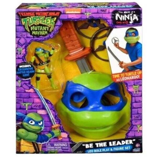 TMNT Teenage Mutant Ninja Turtles Role Play and Figure Bundle Ralph Fight