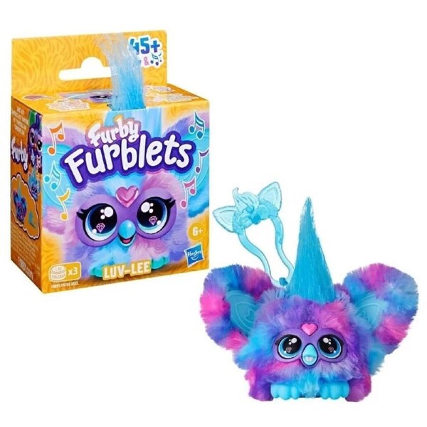Furby Furblets Mini Electronic Plush Toy Assorted Ages 6+ New Toy 45+ Sounds - Luv-Lee
