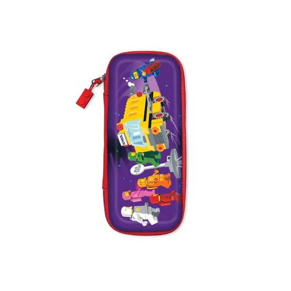 Lego Mini Figures Pencil Case Pop Up Spaceman Kids Activity Play Toy Blue 6y+