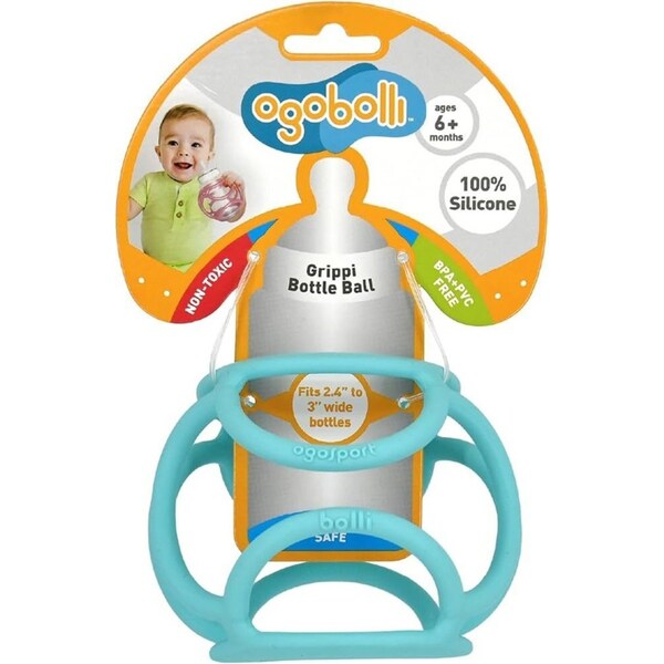 Ogobolli Grippi Bottle Ball Kids/Children Activity Play Fun Toy Assorted 6m+