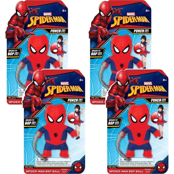 4x Marvel Pop It Ball Kids/Children Interactive Activity Play Toys Assorted 8y+