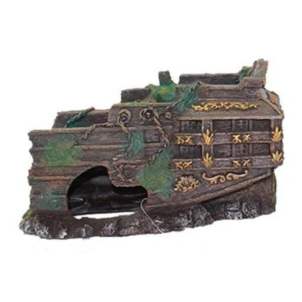 Aquatopia Boat With Mermaid Back Lg (AQT70032)