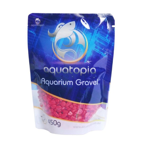 Aquatopia Coloured Gravel Red 450g (AQ82065)