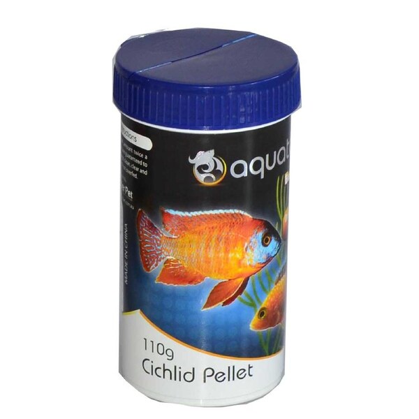 Aquatopia Cichlid Pellets Fish Food 110g (AQ71445)