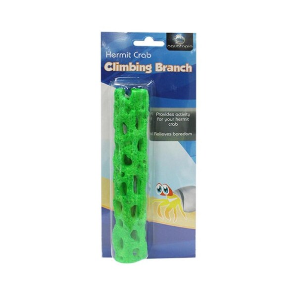 Aquatopia Hermit Crab Climbing Tree Green Ornament (AQ75047)